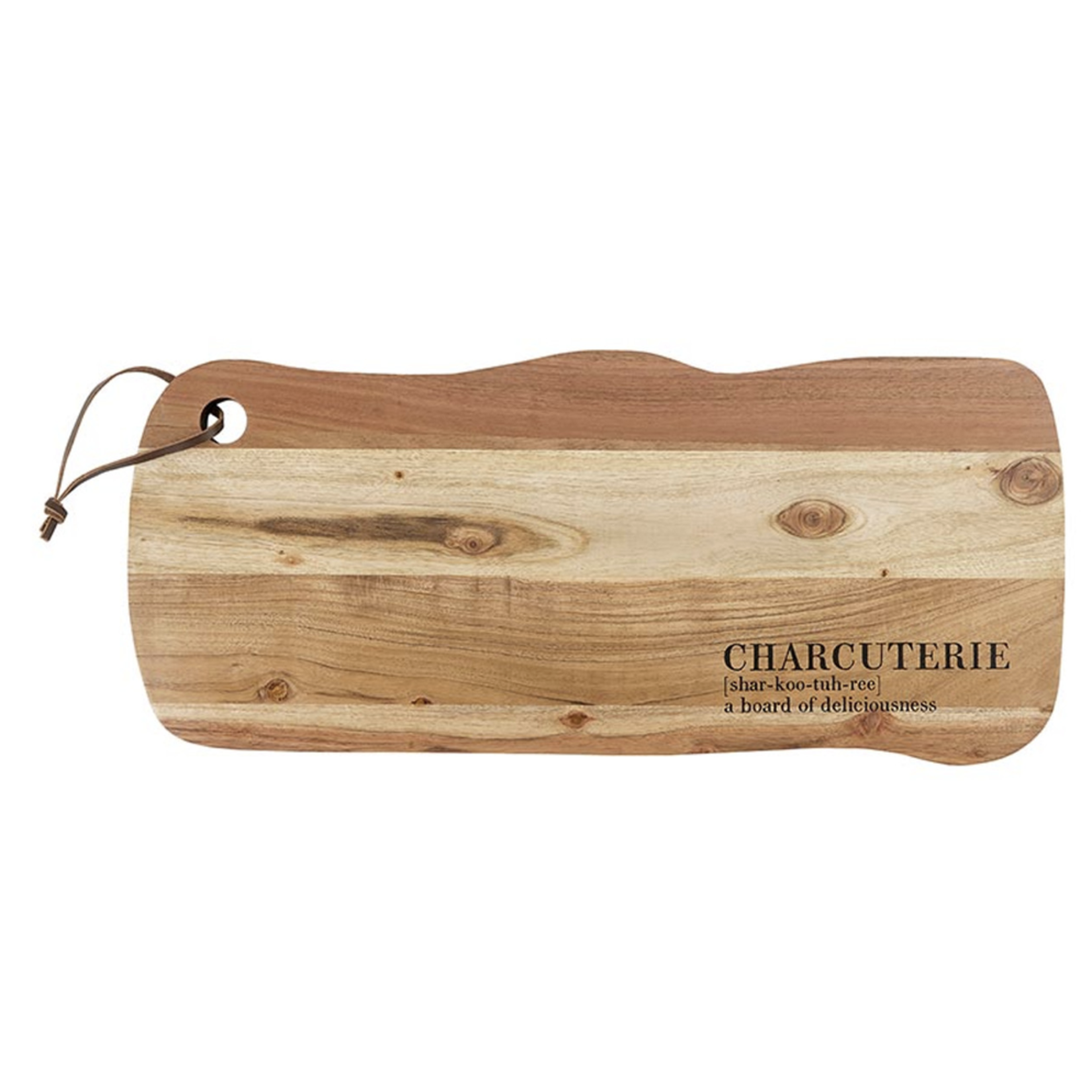 Outside The Box 24x11 Natural Acacia Wood Charcuterie Board