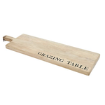 Outside The Box 40x12 “Grazing Table” Solid Mango Wood Charcuterie Board