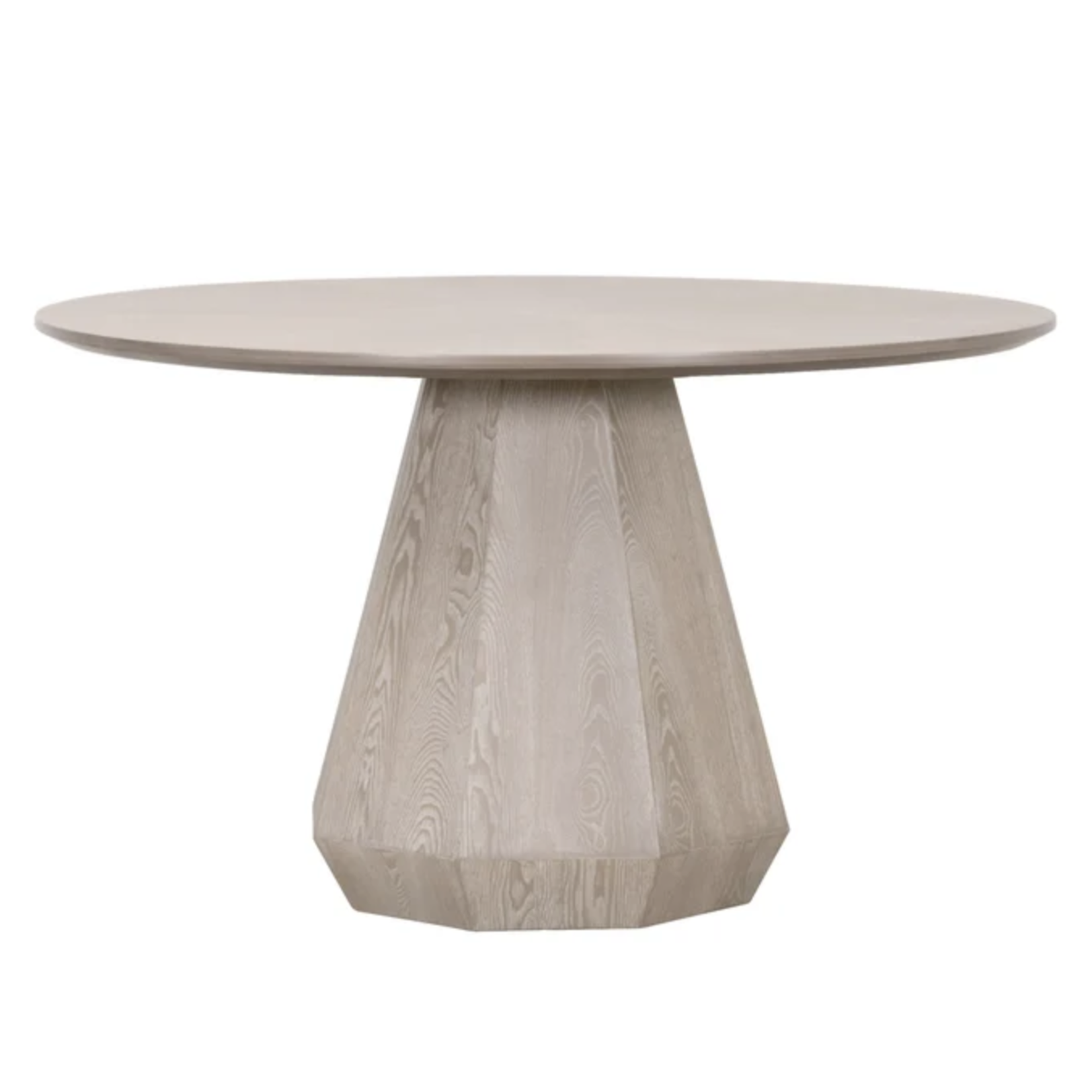 Outside The Box 54" Coulter Ash Wood Octagonal Round Dining Table
