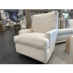 Outside The Box Nomad Snow Crypton Performance Trillium Down Upholstered Swivel Glider SG542