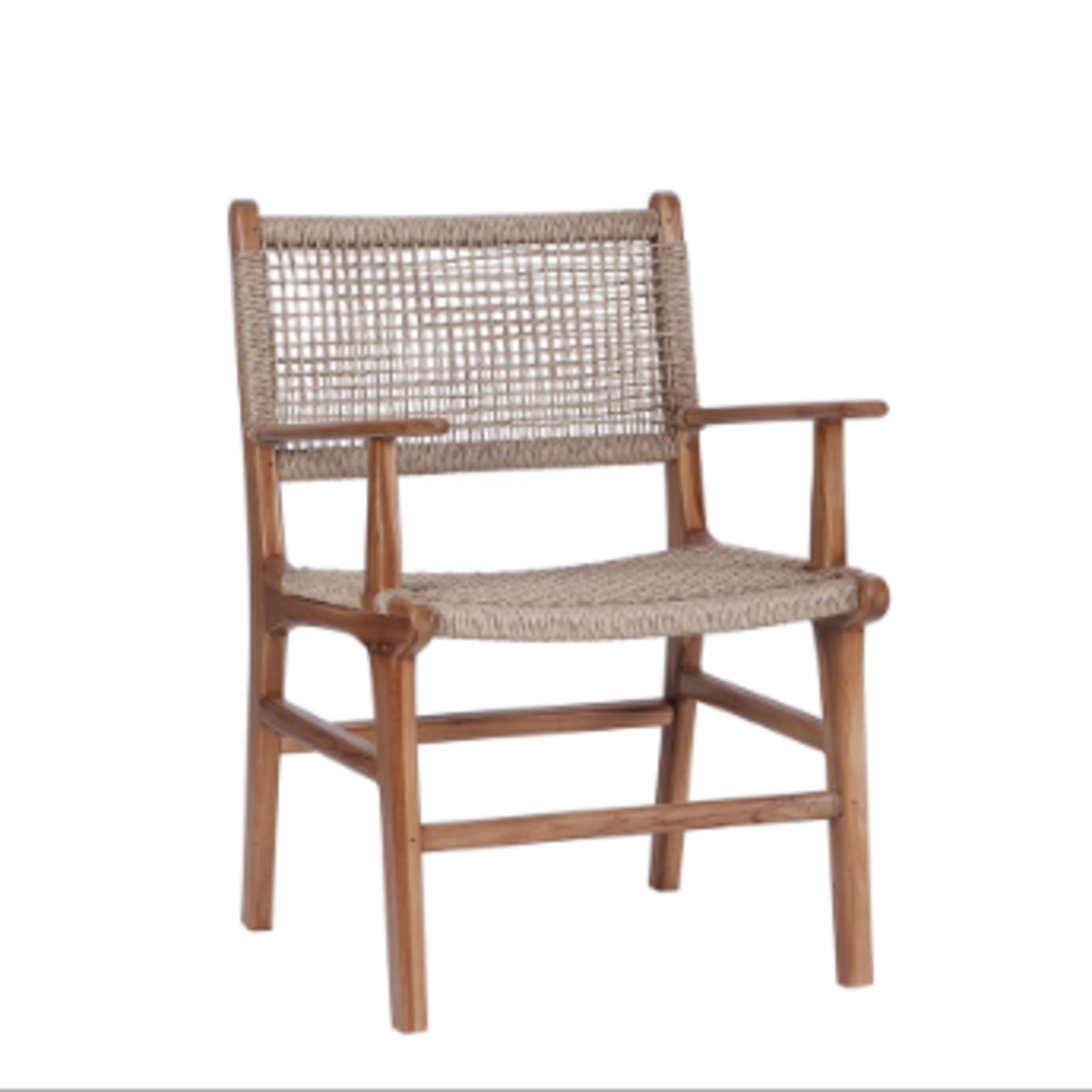 Outside The Box Quantum Teak Wood Dining Chair