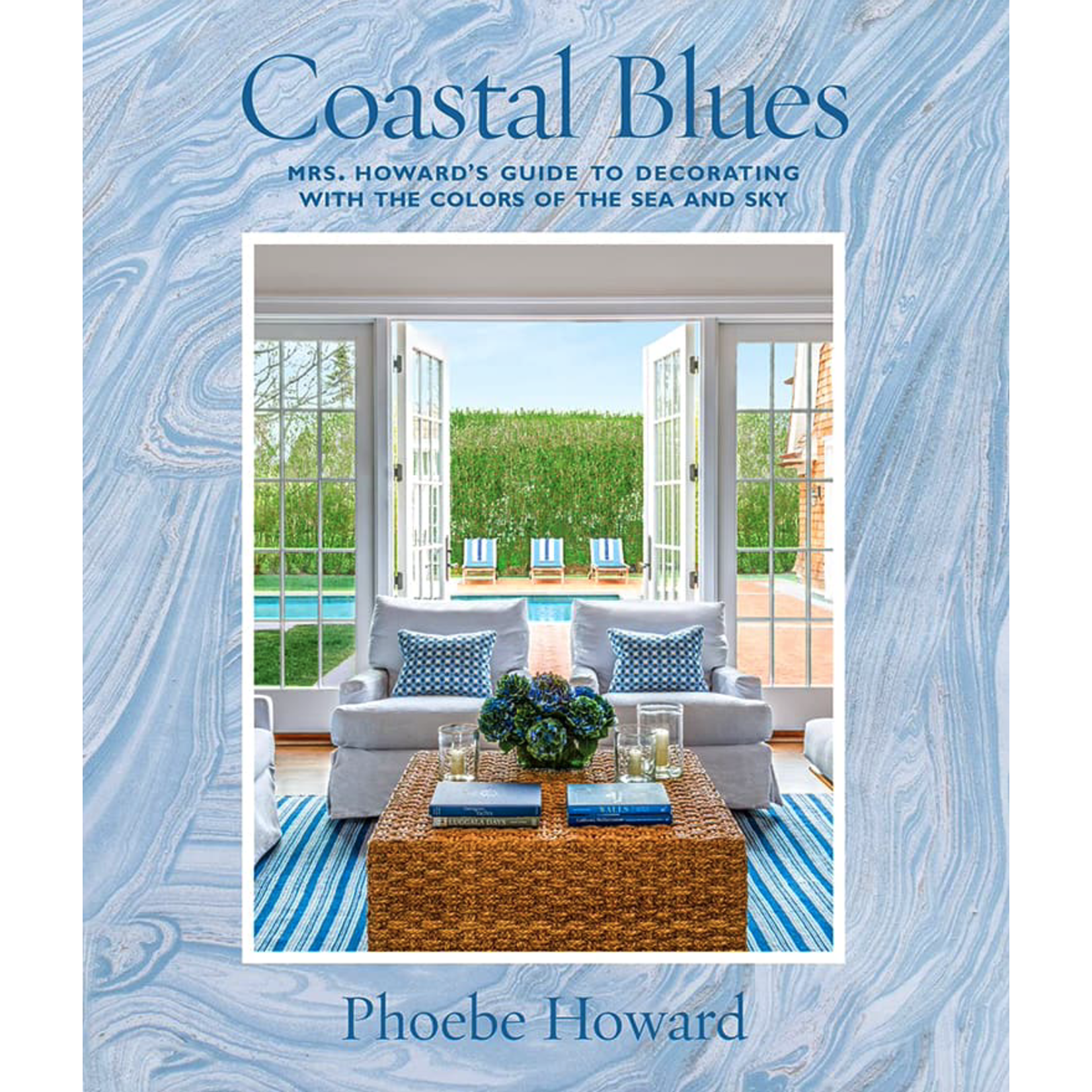 Outside The Box Coastal Blues By Phoebe Howard Hardcover Book