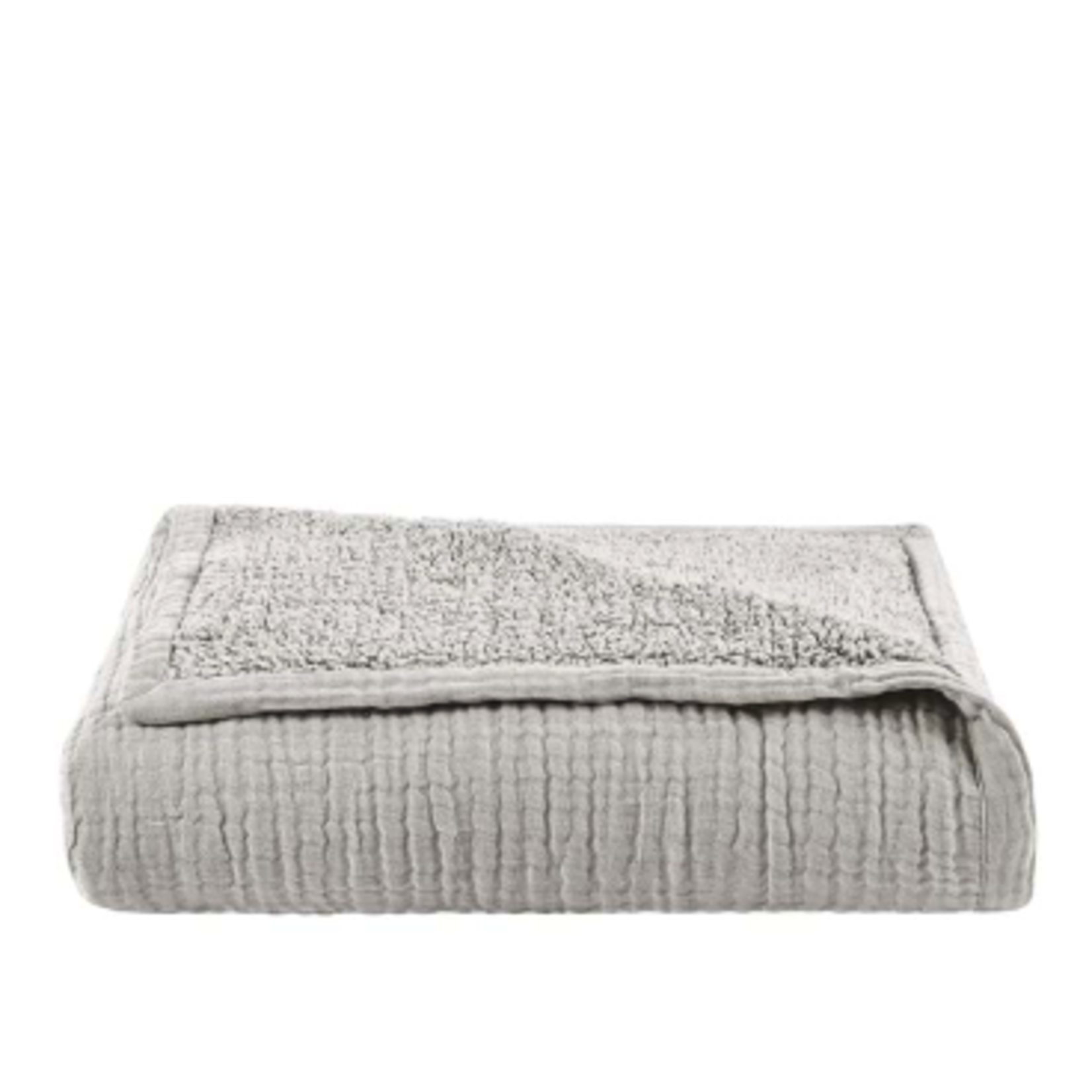 Outside The Box 70x50 TC Cardiff Gray Soft Lofty Throw Blanket