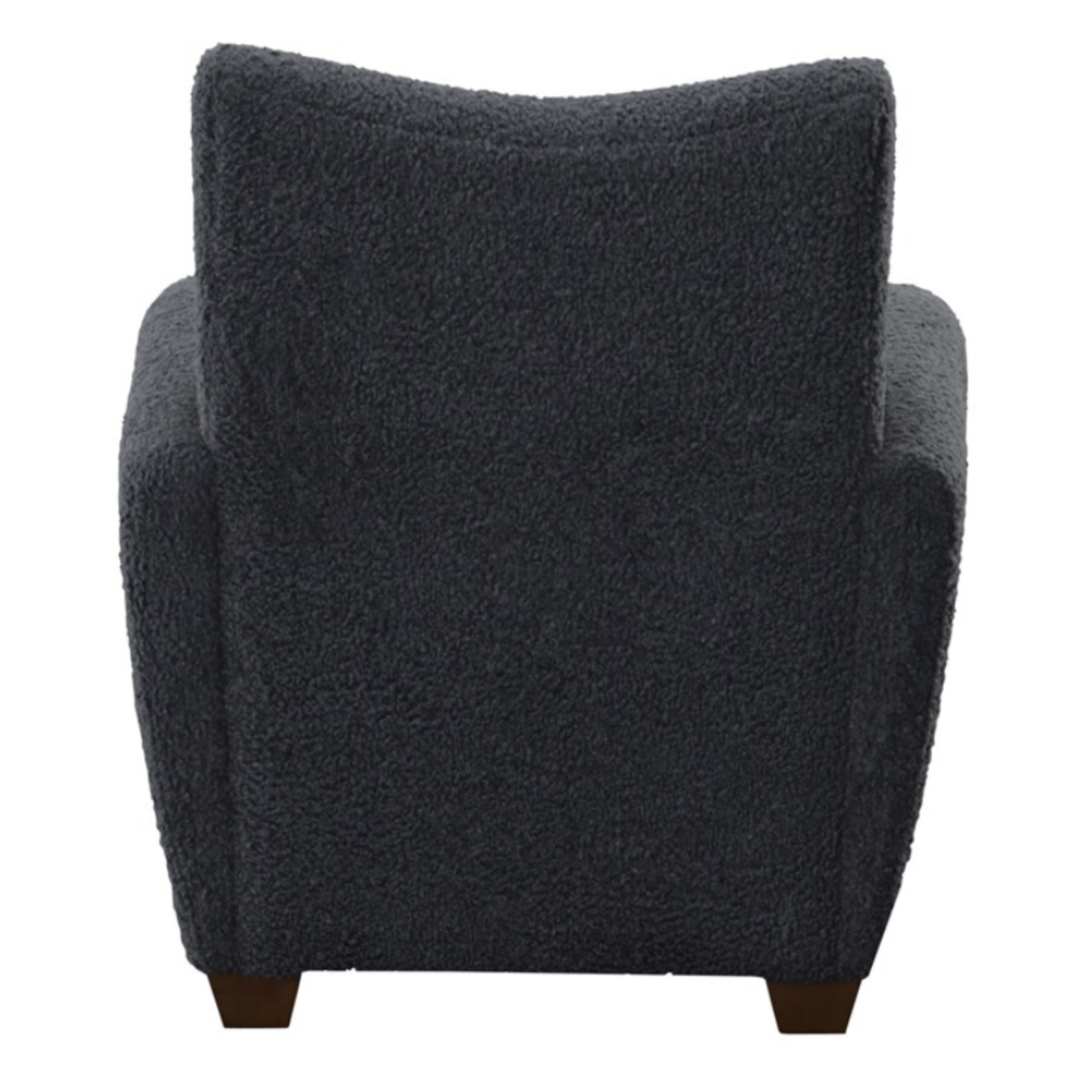 Outside The Box Teddy Slate Gray Performance Fabric Accent Chair