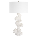 Outside The Box 32" Uttermost Remmant White Handcrafted Stone Table Lamp