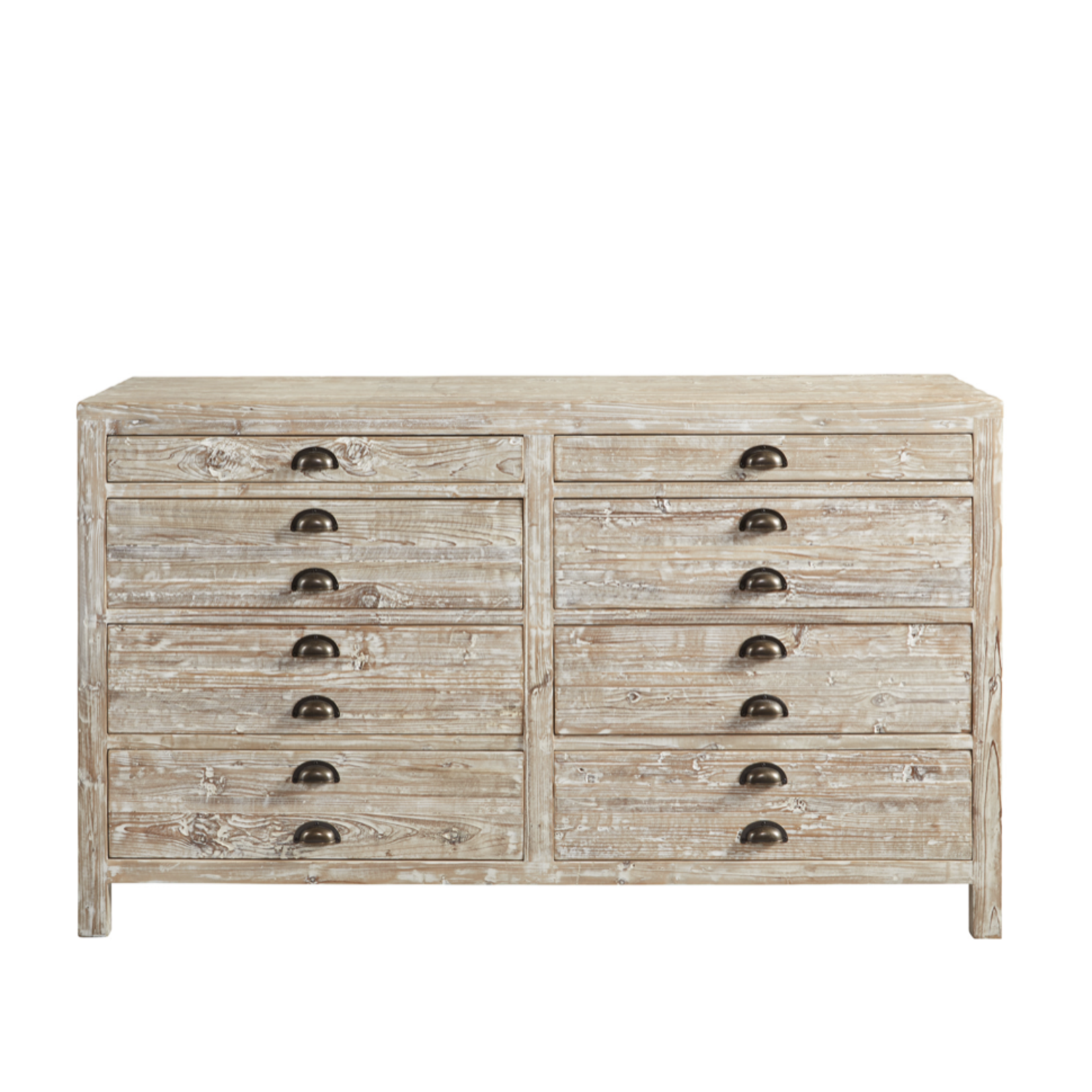Outside The Box 61x19x36 Apothecary Solid Reclaimed Elm Chest