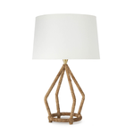 Outside The Box 29" Regina Andrew Bimini Natural Ratten Table Lamp