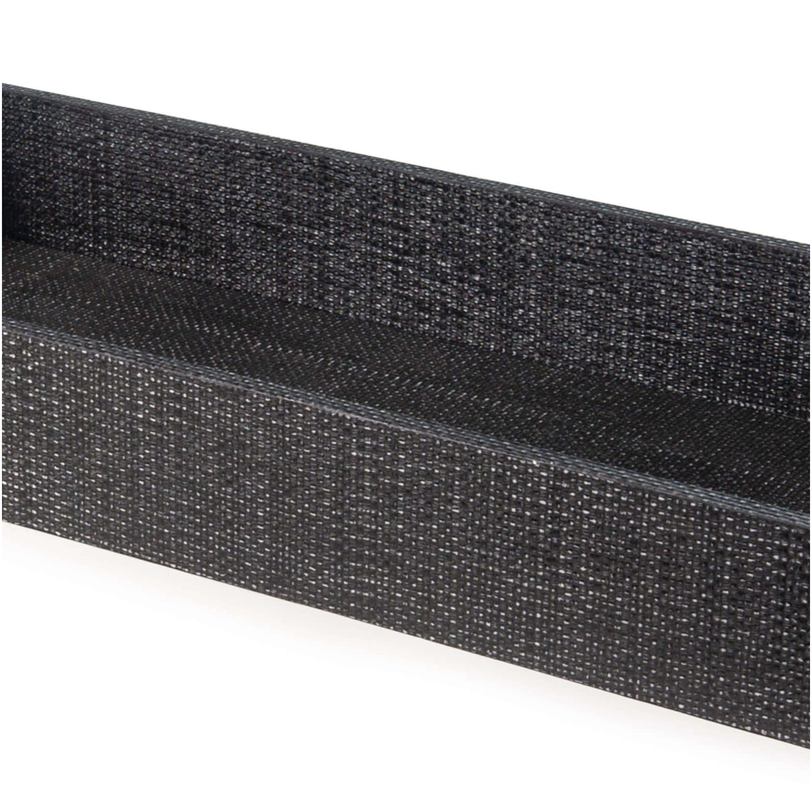 Outside The Box 24x11 Regina Andrew Logia Resin Rectangle Tray In Gray