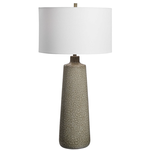 Outside The Box 32" Uttermost Linnie Sage Green & Tan Ceramic Table Lamp