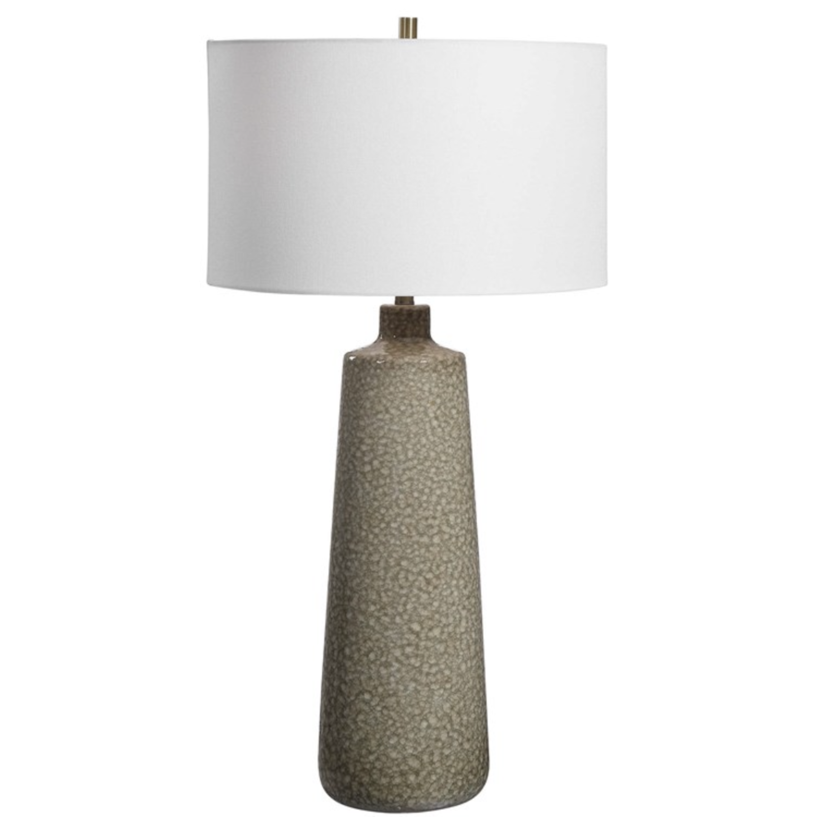 Outside The Box 32" Uttermost Linnie Sage Green & Tan Ceramic Table Lamp