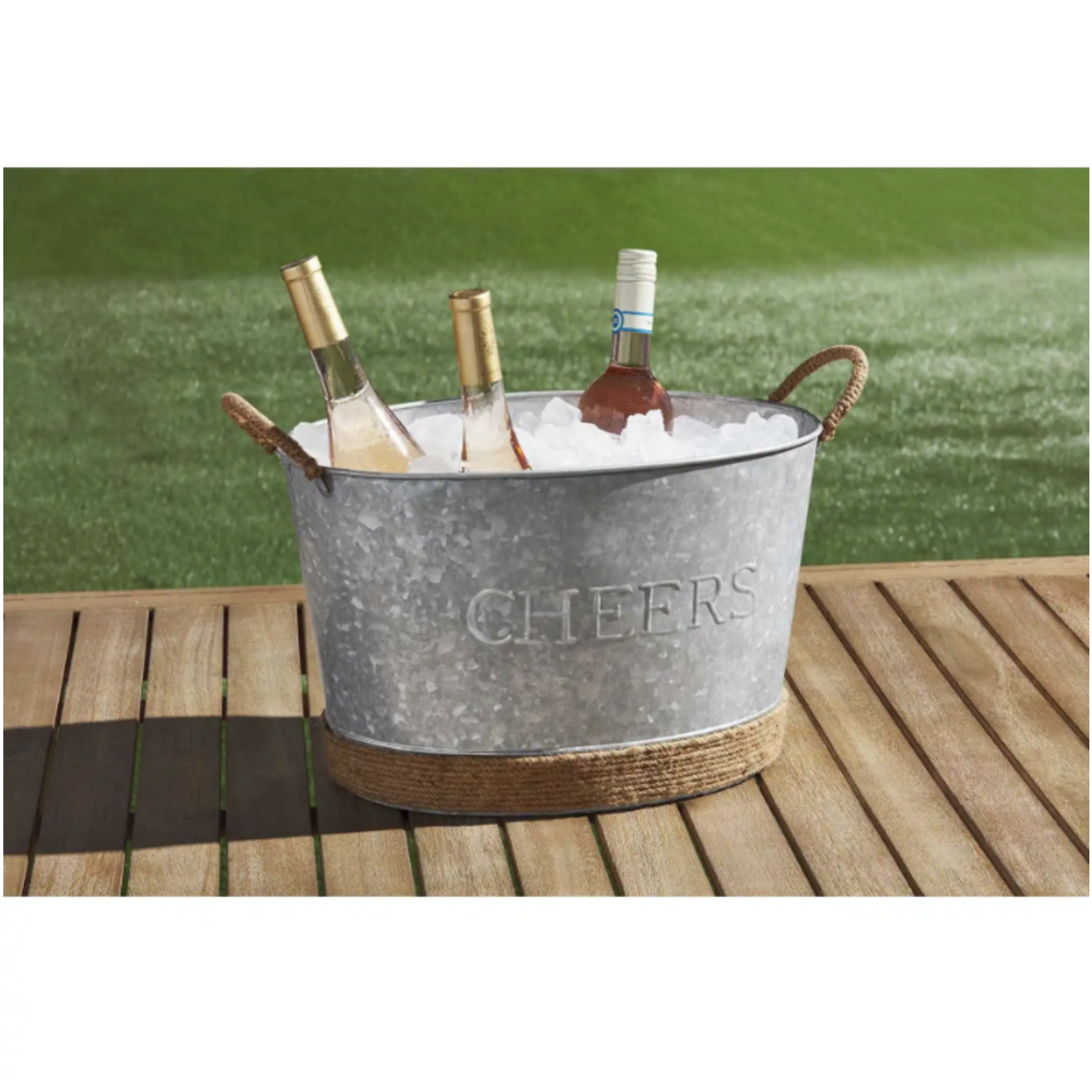 Outside The Box 16x10 Cheers Party Embossed Tin Tub