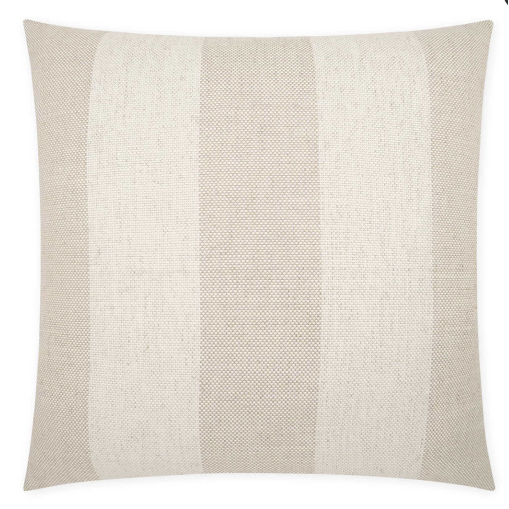 Outside The Box 24x24 Skippy Square Feather Down Pillow In Flax