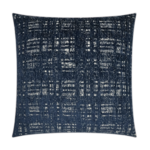 Outside The Box 24x24 Collateral Square Feather Down Pillow In Navy