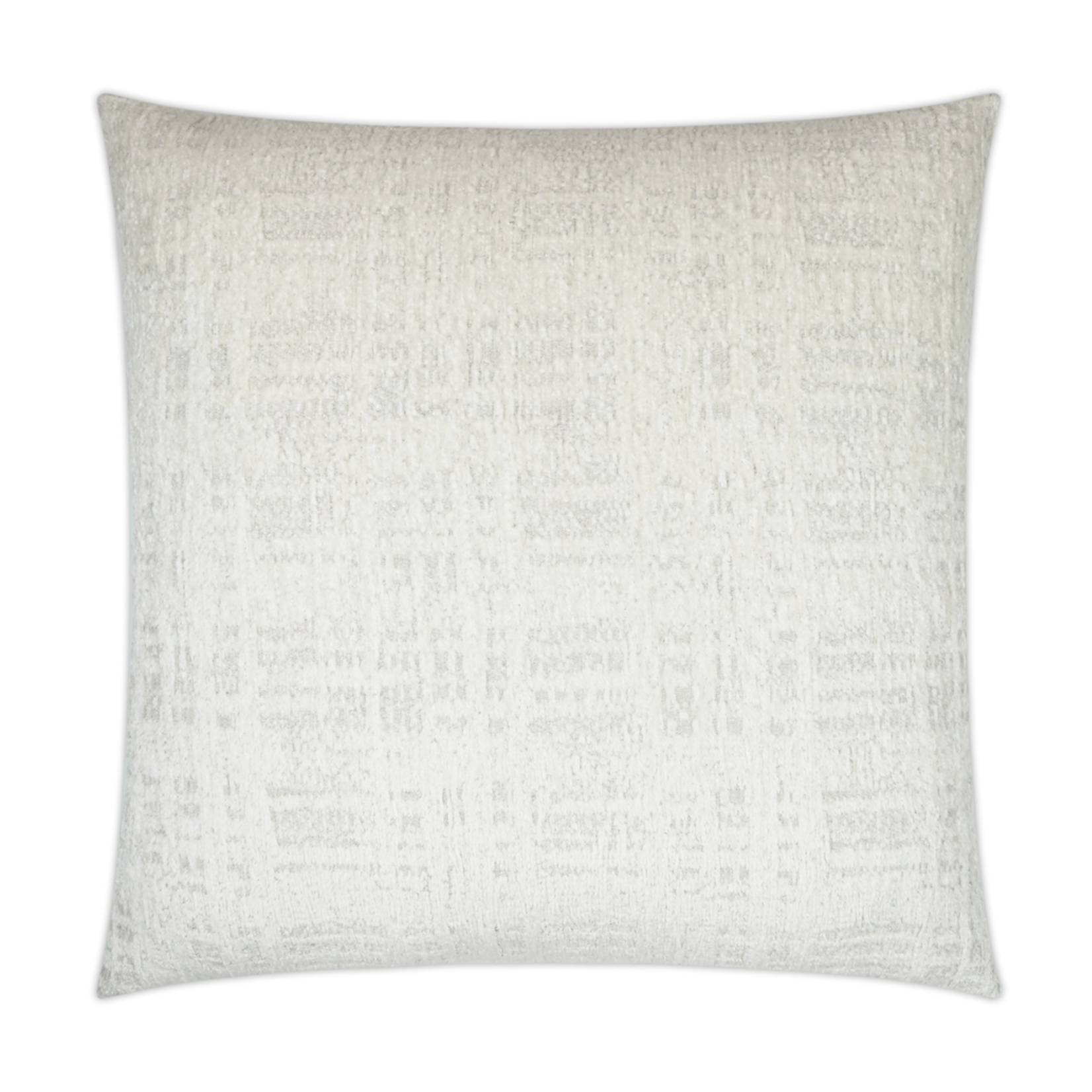 Outside The Box 24x24 Collateral Square Feather Down Pillow In Ivory