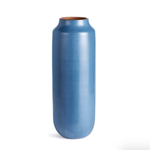 Outside The Box 22" Lucela Azure Handcrafted Vase