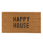 Outside The Box 30x16 "Happy House" Doormat