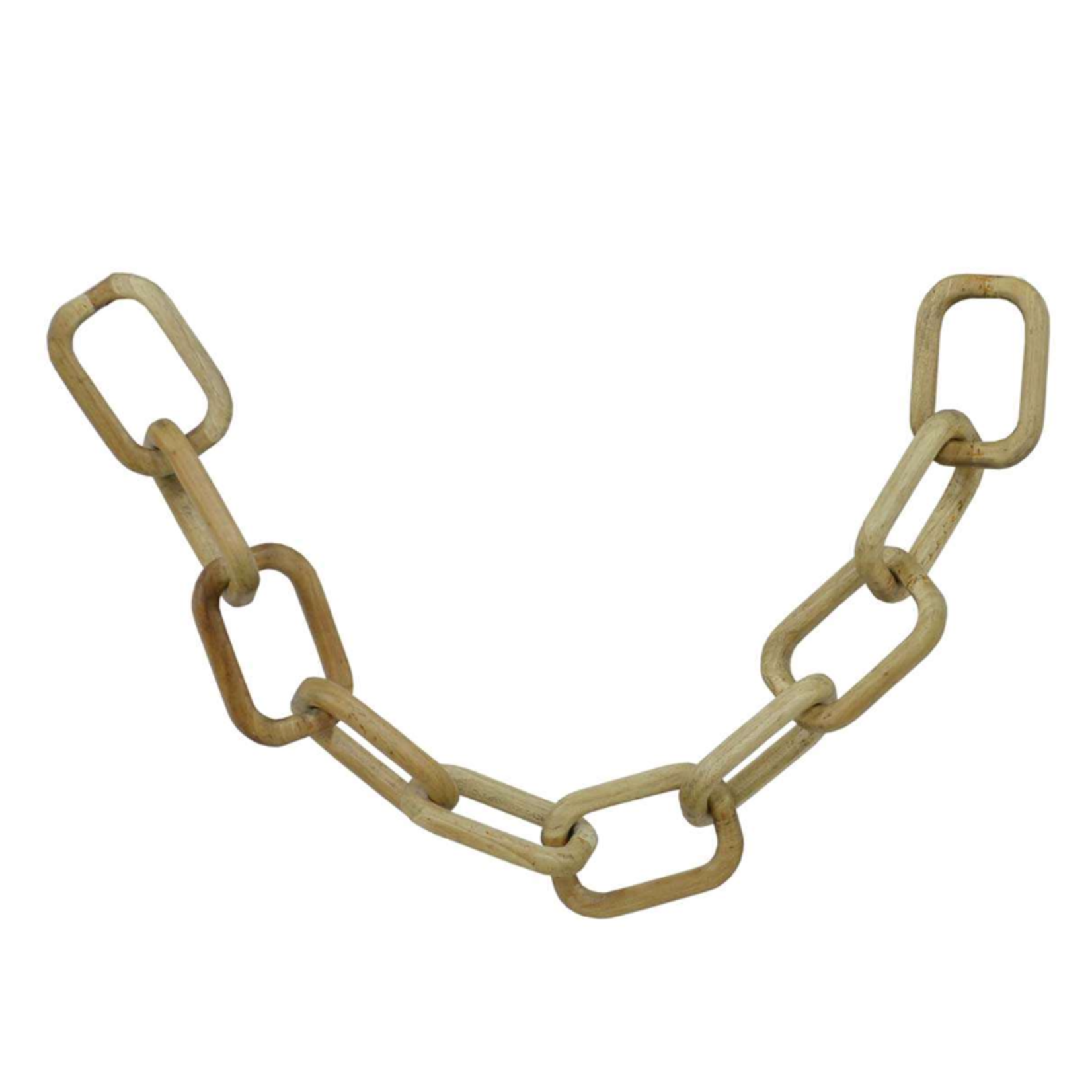 Outside The Box 57" Solid Mahogany Fruitwood Finish Chain