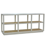 Outside The Box 72x18x33 Cohan Off White Mahogany Console Table