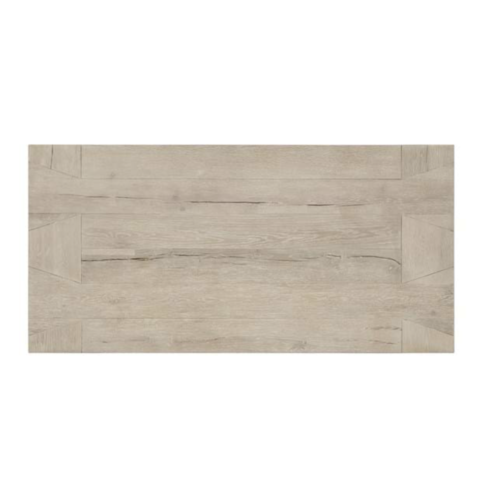Outside The Box 60x30x18 Bristol White Wash Reclaimed Oak Coffee Table