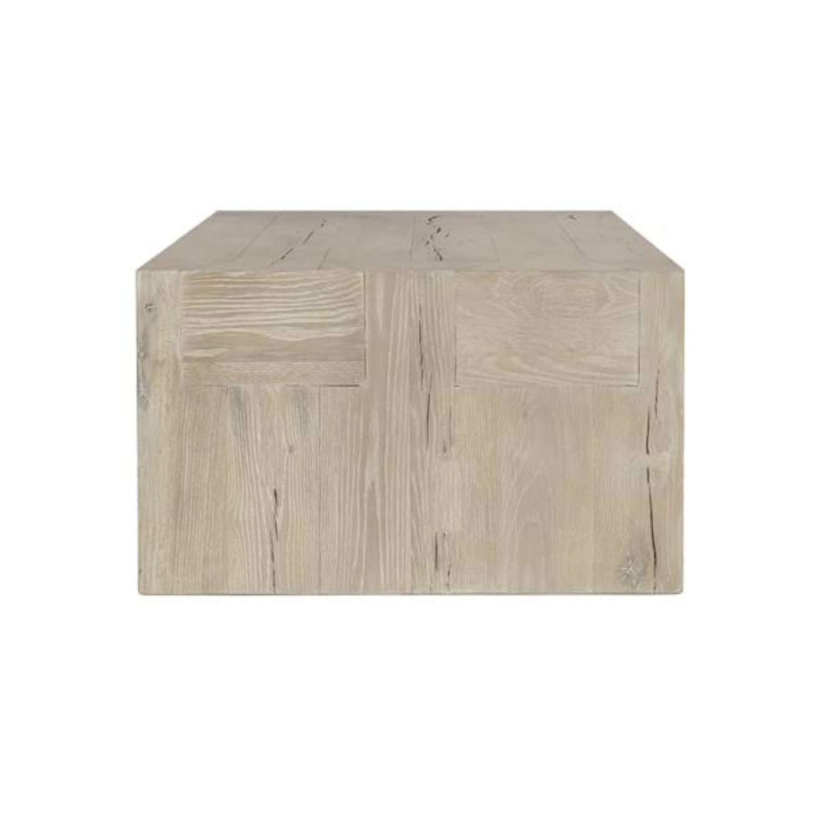 Outside The Box 60x30x18 Bristol Reclaimed Oak Coffee Table In White Wash
