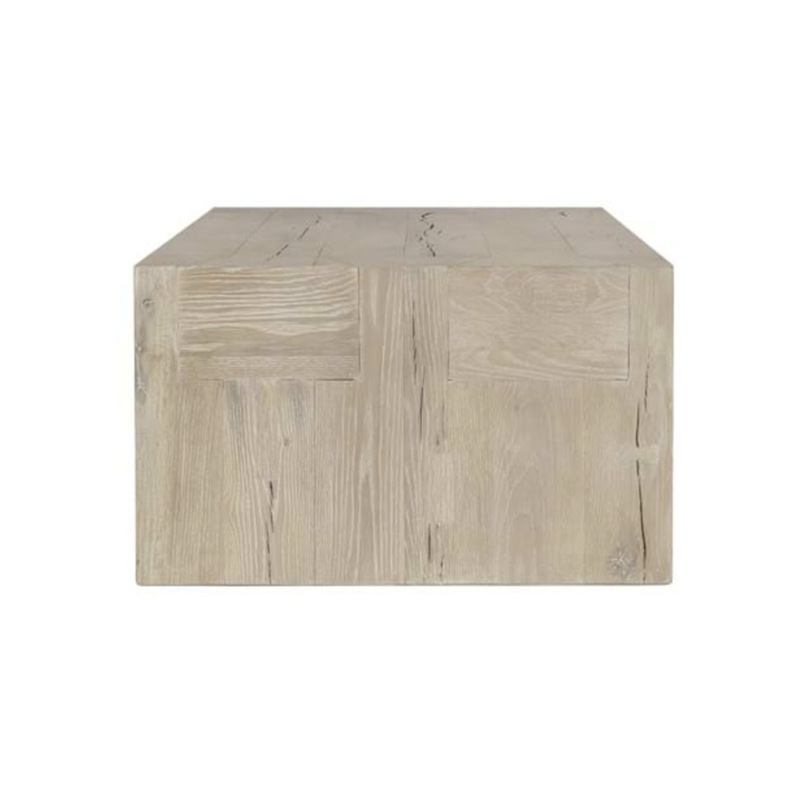 Outside The Box 60x30x18 Bristol White Wash Reclaimed Oak Coffee Table