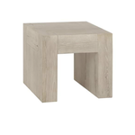 Outside The Box 24x24x22 Bristol Reclaimed Oak End Table In White Wash