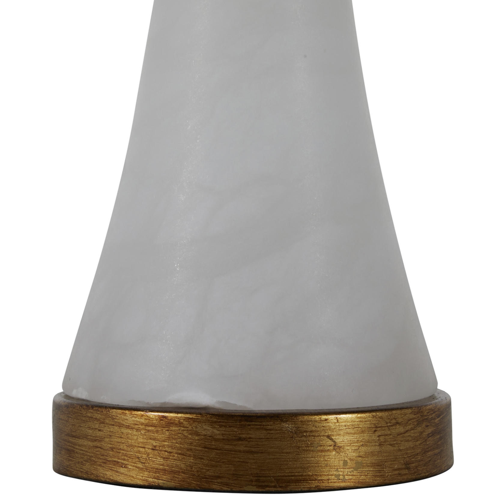 Outside The Box 30" Alice Natural Alabaster & Iron Table Lamp
