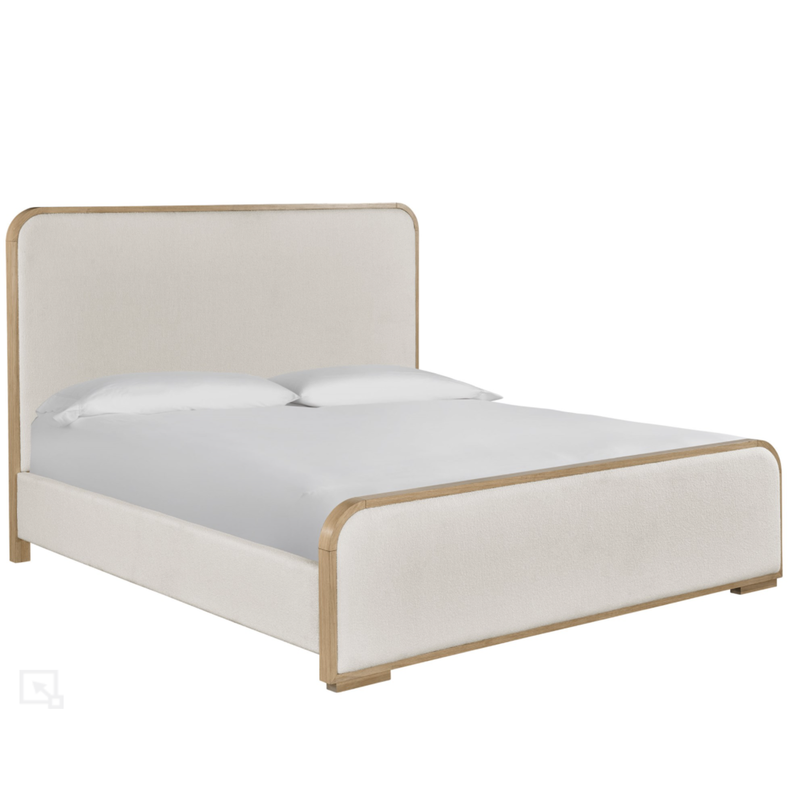 Outside The Box 81x88x56 Nomad Snow Performance Fabric King Bed