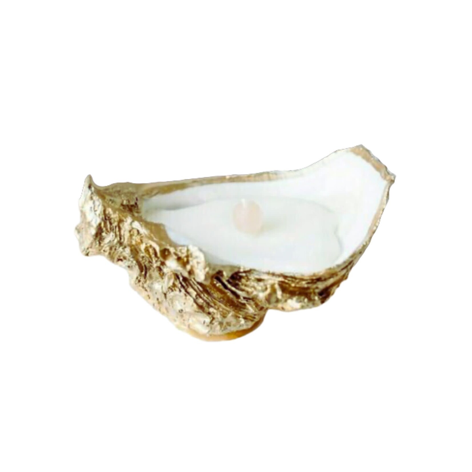Outside The Box 5x3 Beach Bonfire Oyster Shell Candle