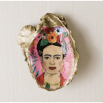 Outside The Box Frida Kahlo Decoupage Oyster Jewelry Dish