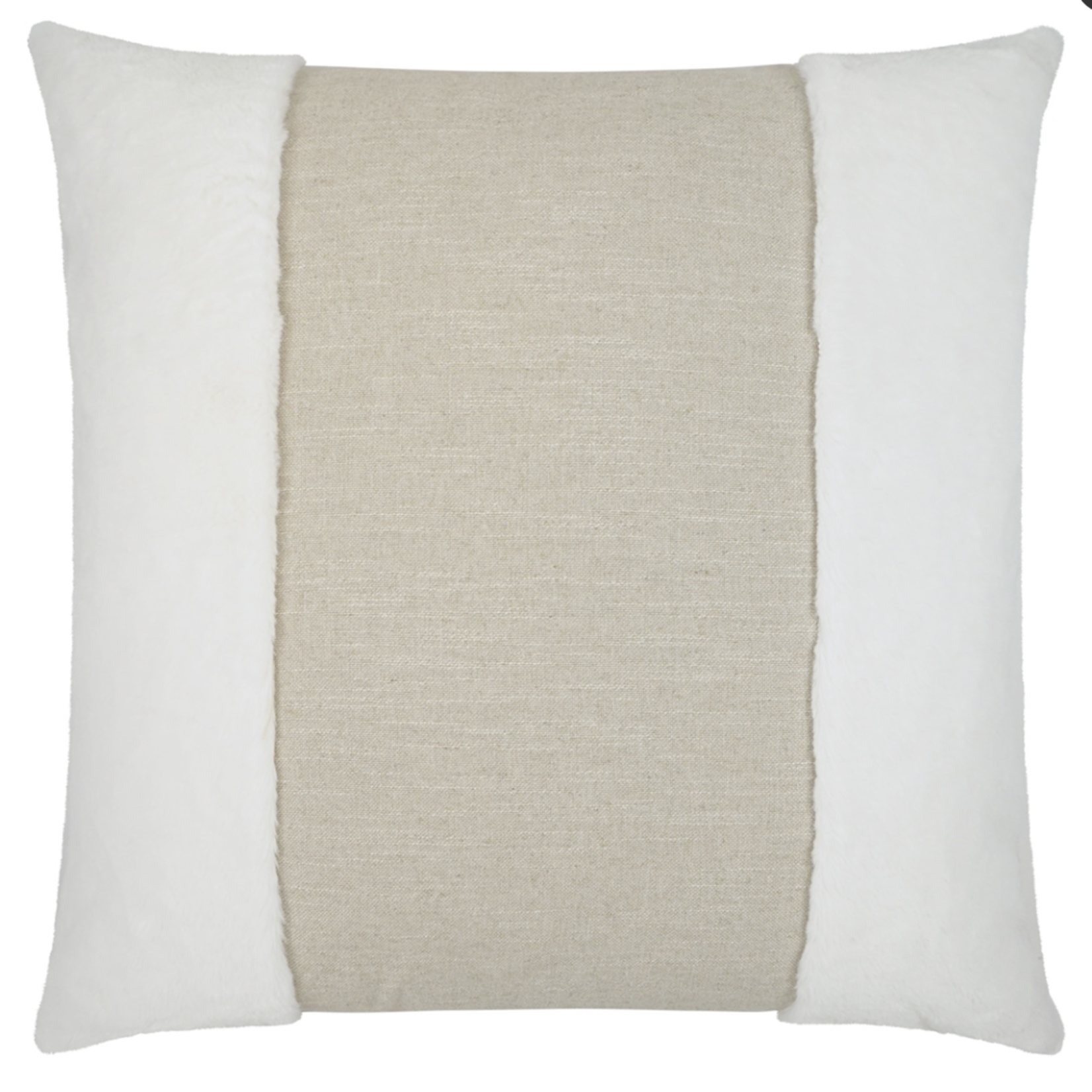 Outside The Box 24x24 Courchevel Feather Down Pillow In Swan