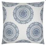 Outside The Box 24x24 Mondelo Feather Down Pillow In Navy