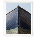 Outside The Box 50x43  Trowbridge Boat Bows 3 Art White Frame With Linen Slip
