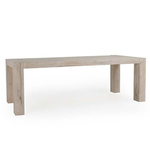 Outside The Box 89x40 Kingston White Wash Reclaimed Oak Dining Table