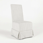 Outside The Box Melrose Natural Linen Upholstered & Birchwood Dining Chair