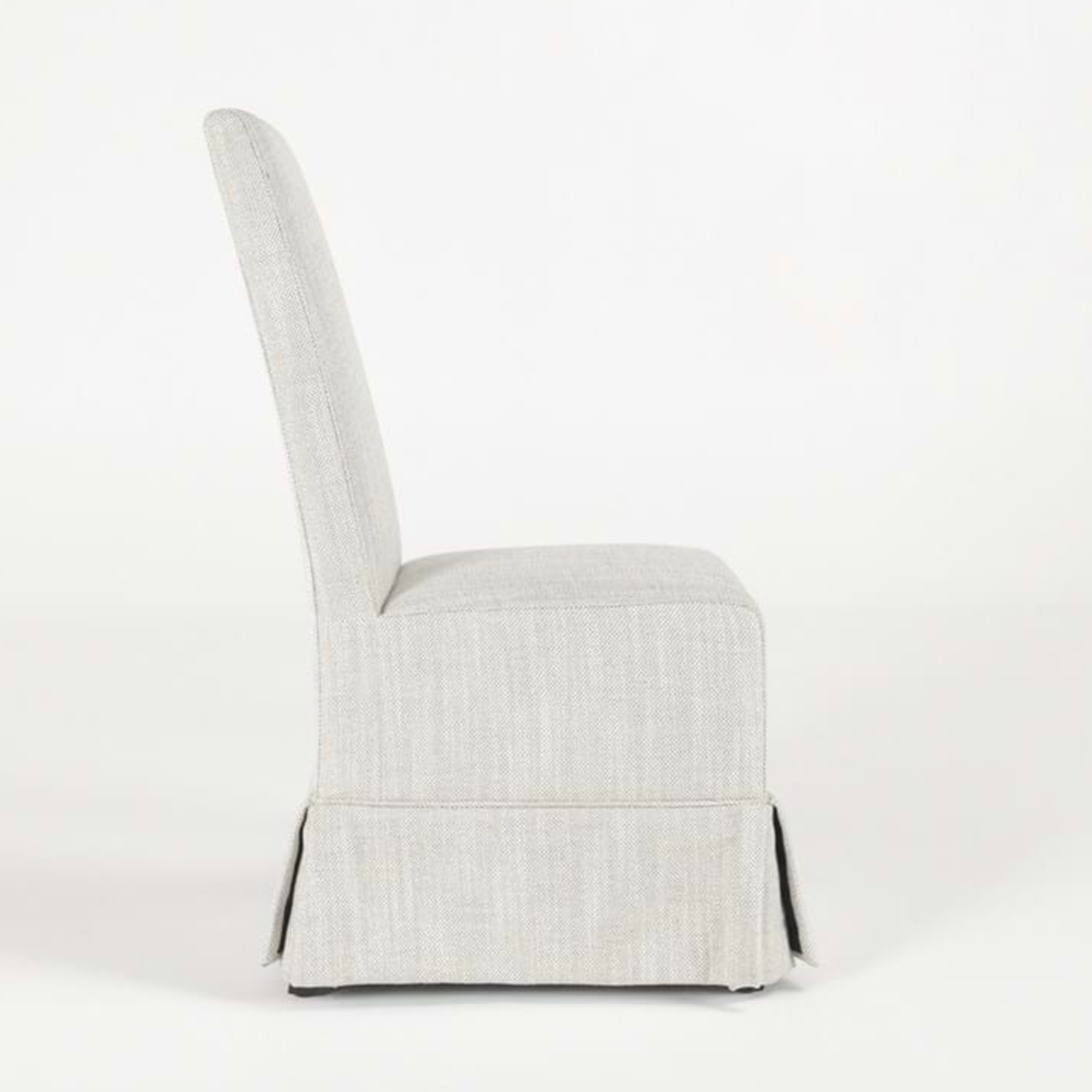 Outside The Box Melrose Natural Linen Upholstered & Birchwood Dining Chair