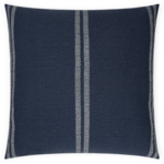 Outside The Box 24x24 Vendella Square Feather Down Pillow In Navy