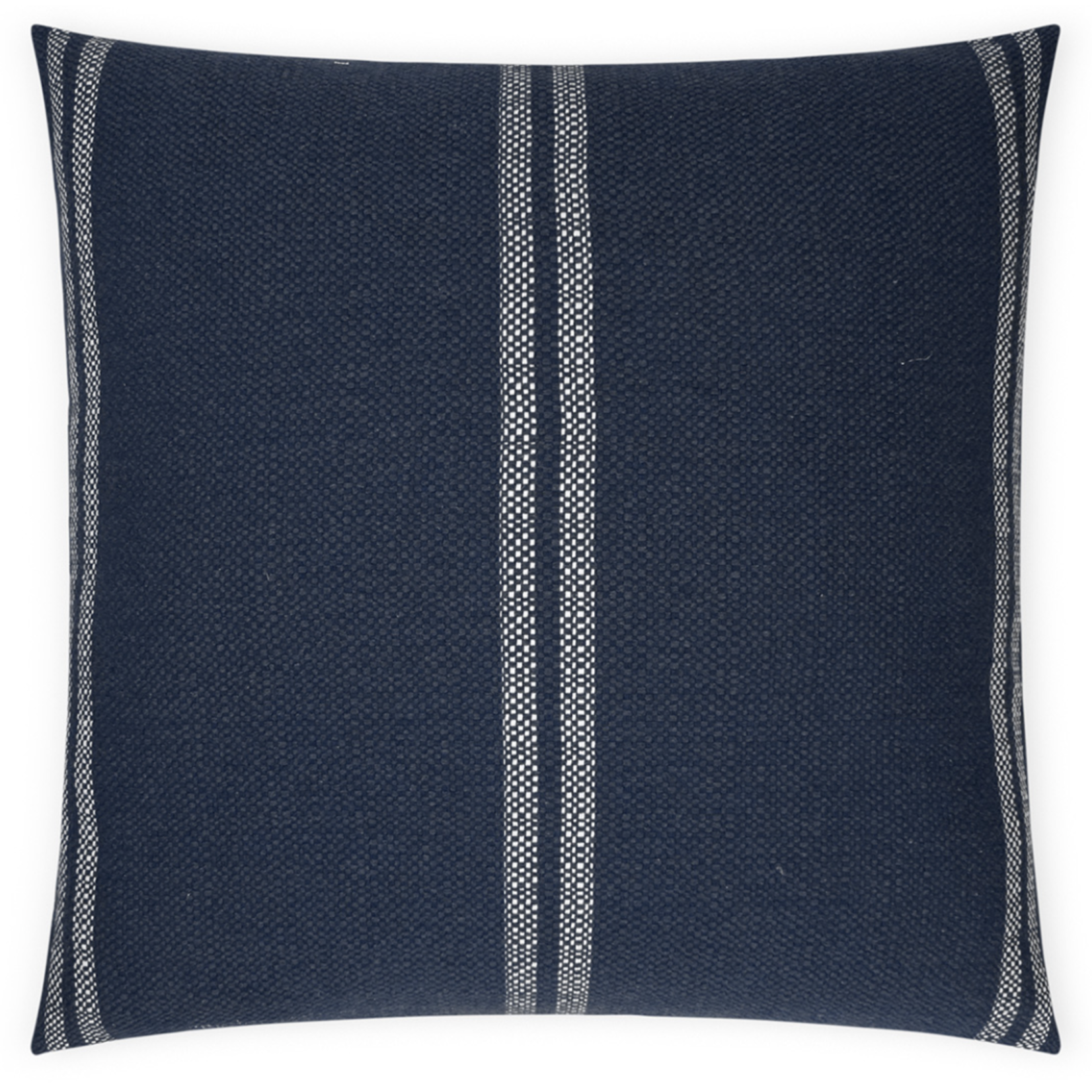 Outside The Box 24x24 Vendella Square Feather Down Pillow In Navy - DV KAP
