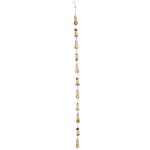 Outside The Box 72" Natural Mango Wood Bead Garland