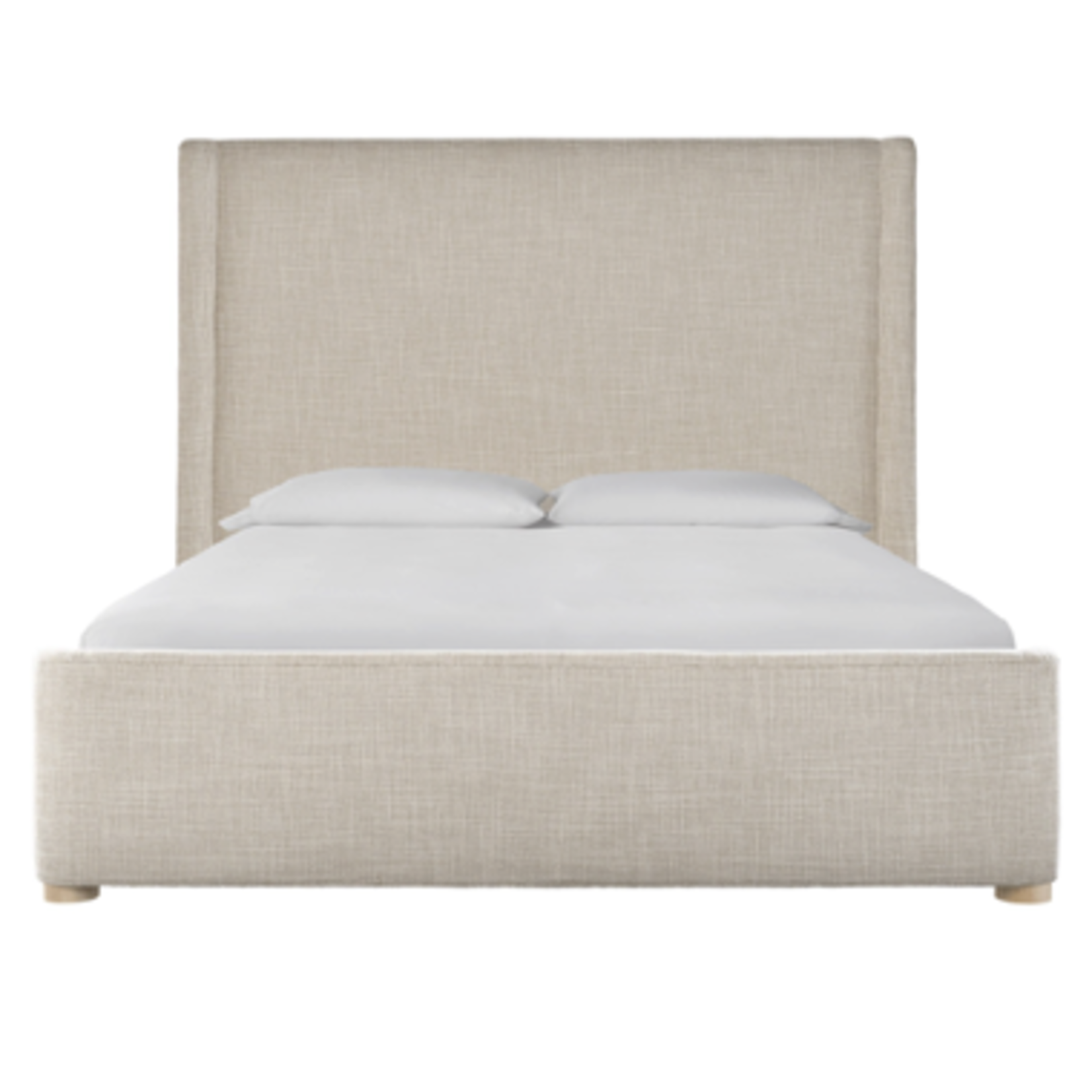 Outside The Box 81x88x64 Daybreak Solaz Sand Performance Upholstered King Bed