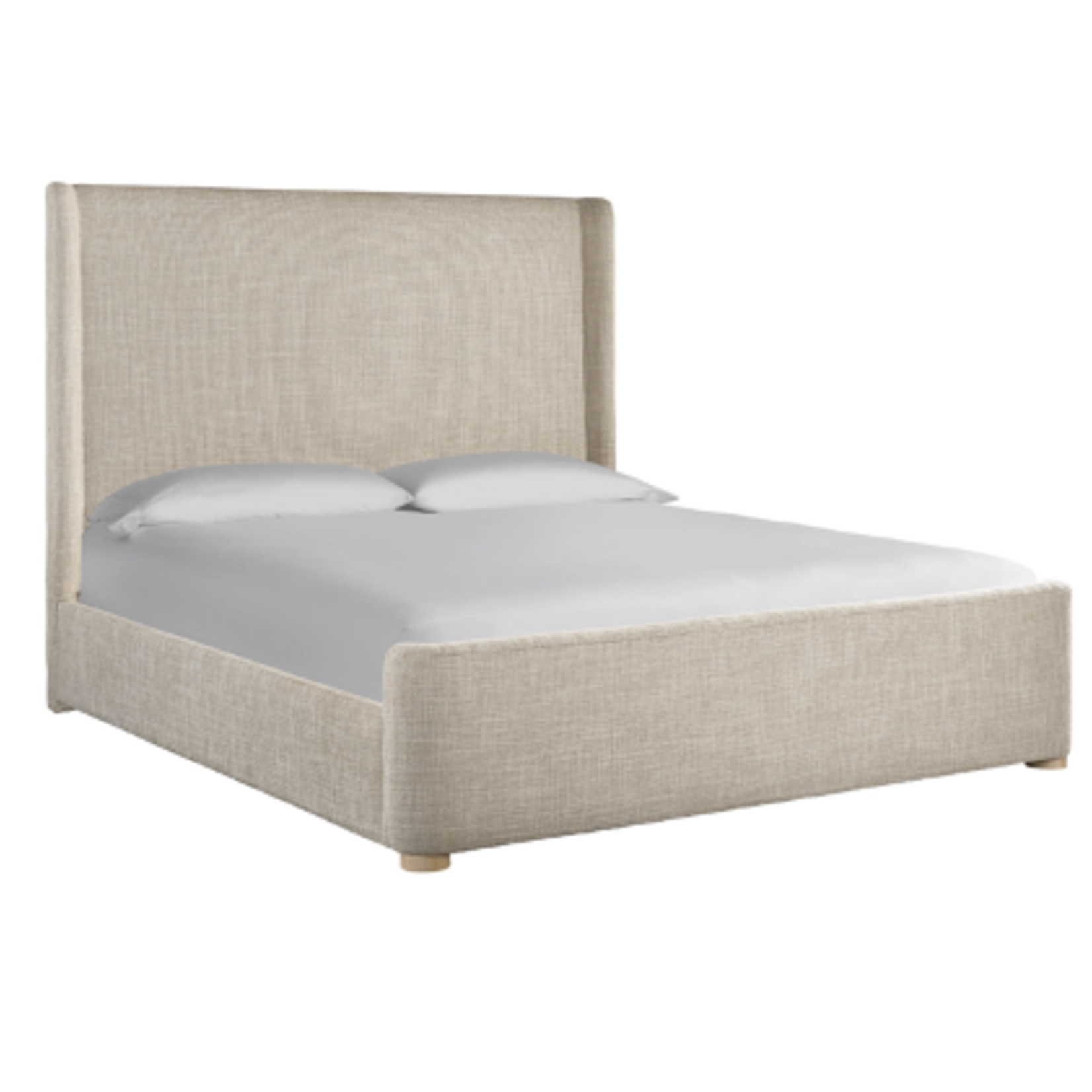 Outside The Box 81x88x64 Daybreak Solaz Sand Performance Upholstered King Bed