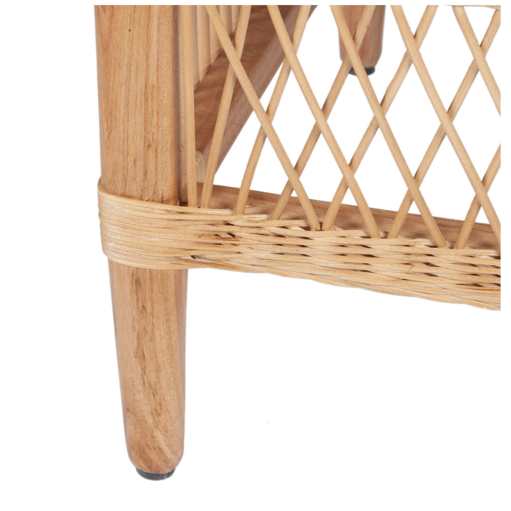 Outside The Box Maia Mindi & Rattan Natural Occasional Chair