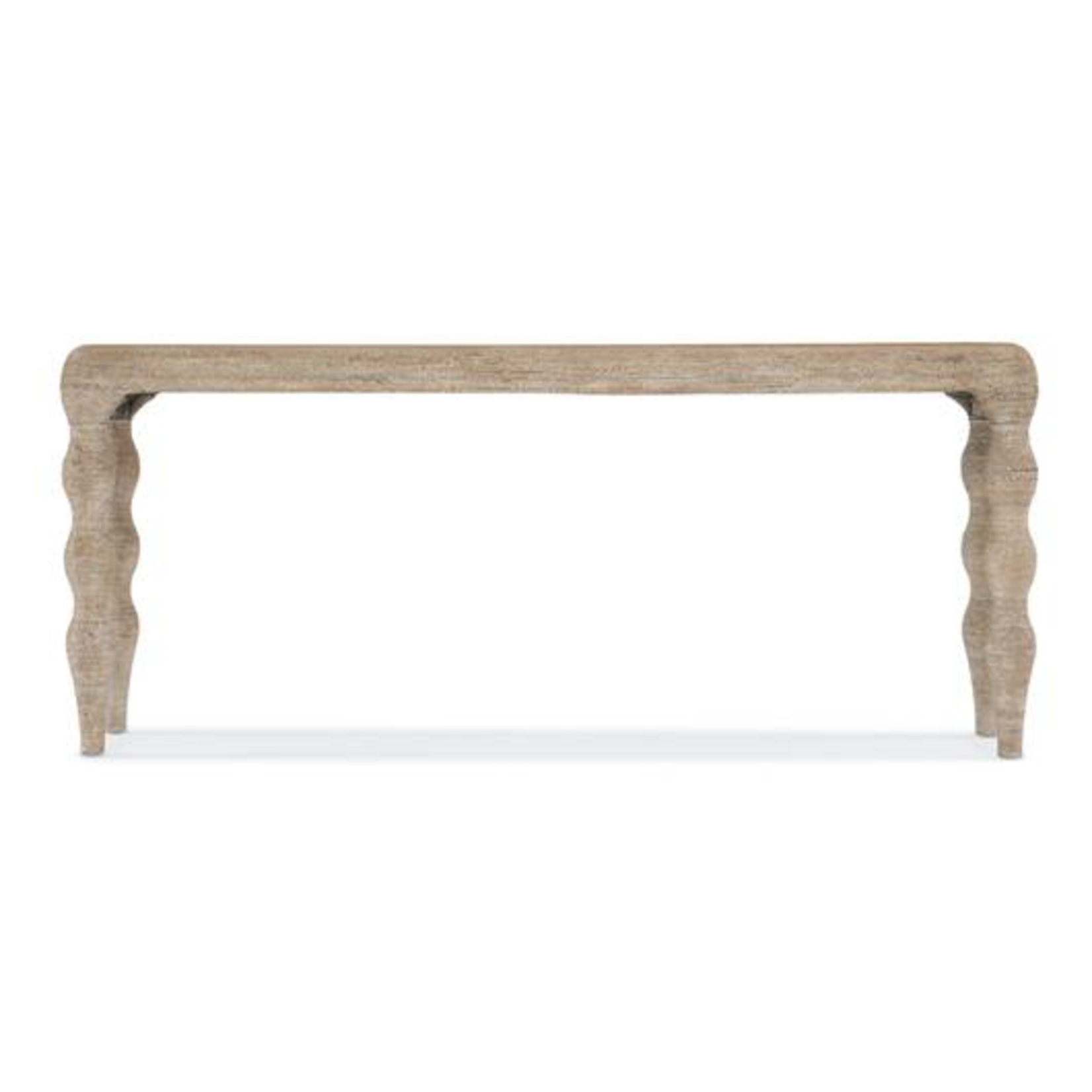 Outside The Box 76x15x32 Hooker Furniture Bahari White Wash Rope Wrapped Solid Wood Console Table