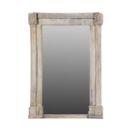 Outside The Box 85x55 Alta Bleached Reclaimed Wood Floor Mirror