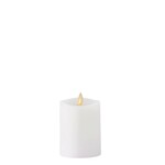 Outside The Box 5" White Wax Luminara Indoor Pillar Candle