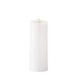 Outside The Box 9" White Wax Luminara Indoor Pillar Candle