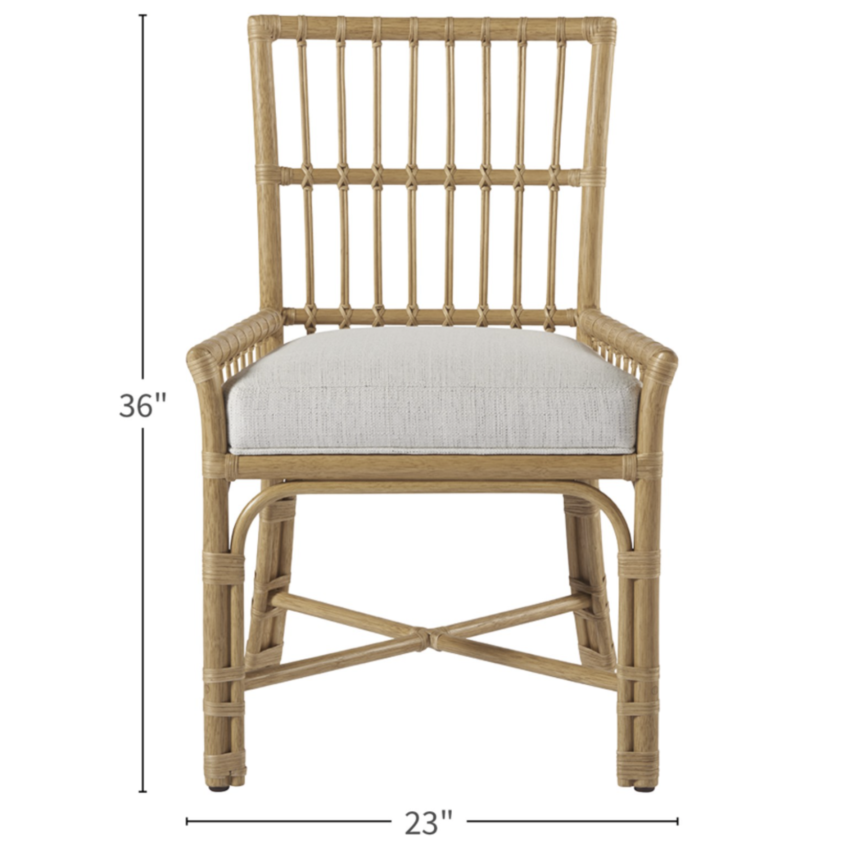 Outside The Box Escape Coastal Clearwater Armless Dining Chair