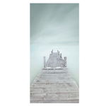 Outside The Box 95x47 Distressed Pier Art On Acrylic Frame