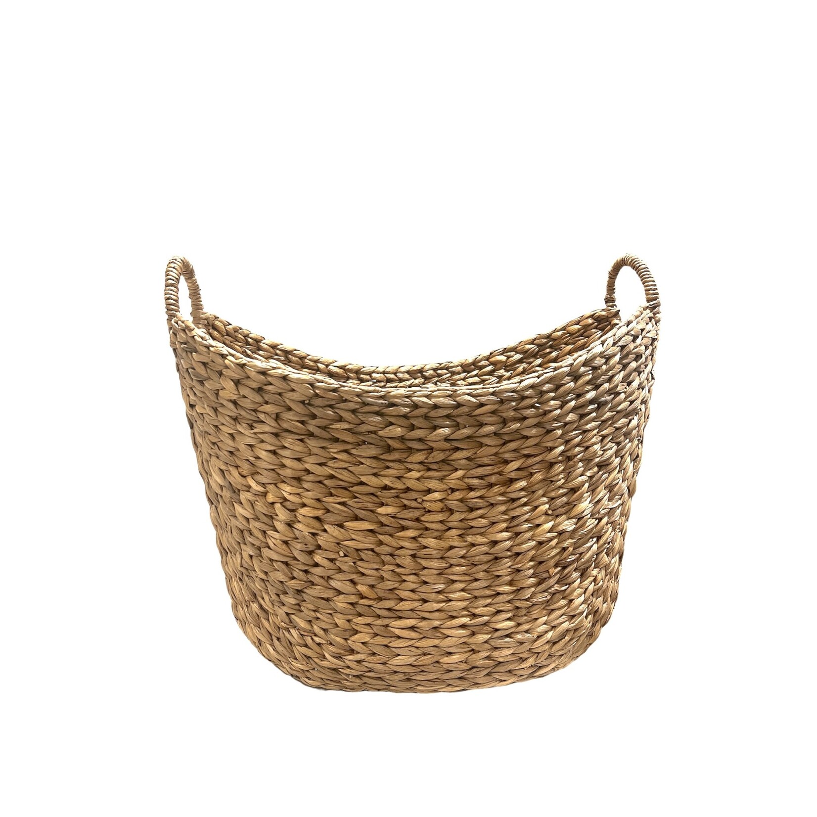 Outside The Box 25" Avah Handwoven Water Hyacinth Baskets