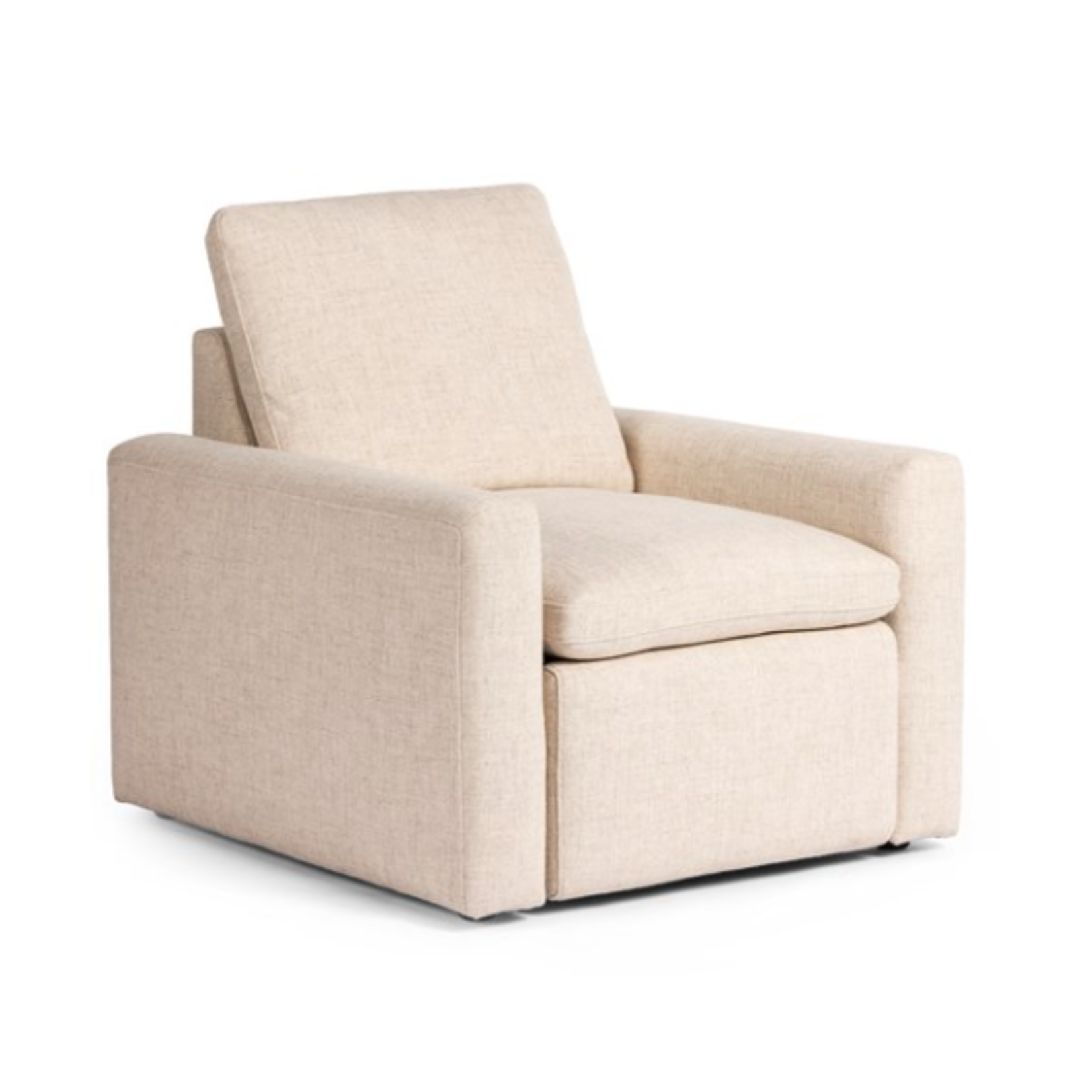 Outside The Box Tillery Antigo Natural Performance Fabric Power Recliner Accent Chair